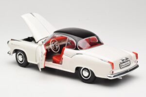 Borgward Isabella クーペ ホワイト Revell 1:18 08982-W1 メタル - 画像 5/8