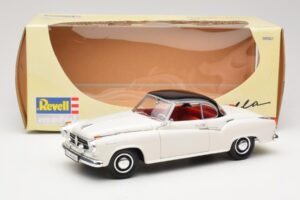 Borgward Isabella クーペ ホワイト Revell 1:18 08982-W1 メタル - 画像 8/8