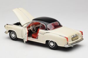Borgward Isabella クーペ ホワイト Revell 1:18 08859 メタル - 画像 5/8