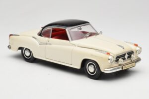 Borgward Isabella クーペ ホワイト Revell 1:18 08859 メタル - 画像 6/8
