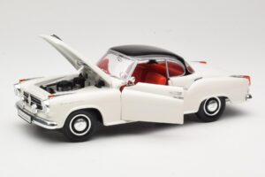 Borgward Isabella クーペ ホワイト Revell 1:18 08982-W1 メタル - 画像 2/8