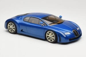 Bugatti EB 18.3 Chiron ブルー AUTOart 1:18 70911 メタル - 画像 6/8