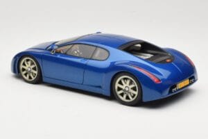 Bugatti EB 18.3 Chiron ブルー AUTOart 1:18 70911 メタル - 画像 7/8
