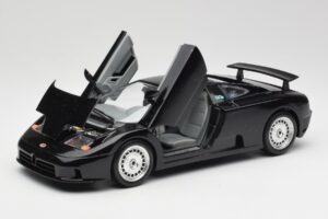 Bugatti EB110 ブラック Bburago 1:18 3055 メタル - 画像 2/8