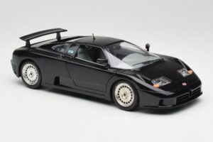 Bugatti EB110 ブラック Bburago 1:18 3055 メタル - 画像 6/8