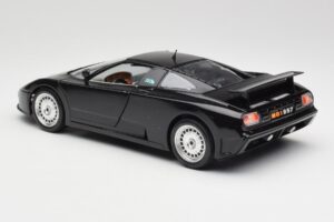 Bugatti EB110 ブラック Bburago 1:18 3055 メタル - 画像 7/8