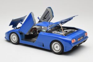 Bugatti EB110 ダークブルー Bburago 1:18 3035-DB メタル - 画像 5/8