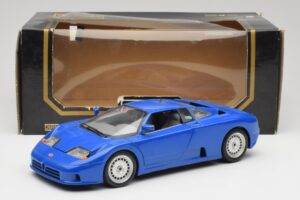 Bugatti EB110 ダークブルー Bburago 1:18 3035-DB メタル - 画像 8/8