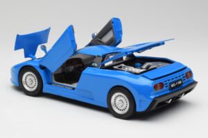 Bugatti EB110 GT ブルー Anson 1:18 30303-W メタル - 画像 5/8