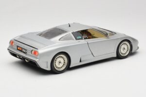 Bugatti EB110 シルバー Bburago 1:18 3035-S メタル - 画像 3/8