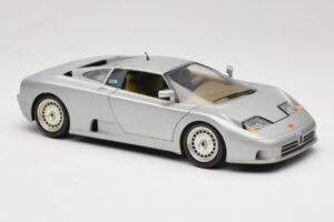 Bugatti EB110 シルバー Bburago 1:18 3035-S メタル - 画像 6/8