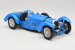 Bugatti Type 51 Grand Prix #14 ブルー Bburago 1:18 3012-M1 メタル - 画像 4/6