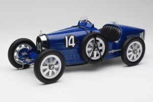 Bugatti Type 35 #14 Dark Blue Norev 1:12 125703 メタル