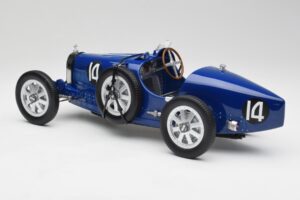 Bugatti Type 35 #14 Dark Blue Norev 1:12 125703 メタル - 画像 5/6