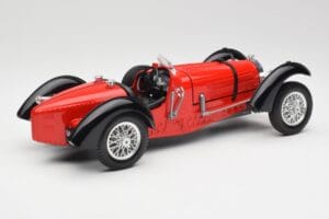 Bugatti Type 55 レッド Bburago 1:18 3009 メタル - 画像 2/6