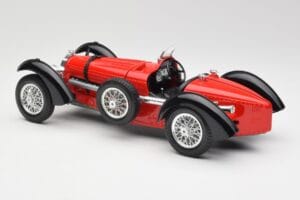 Bugatti Type 55 レッド Bburago 1:18 3009 メタル - 画像 5/6