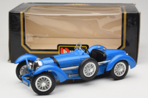 Bugatti Type 59 ブルー Bburago 1:18 3005-M1 メタル - 画像 5/5