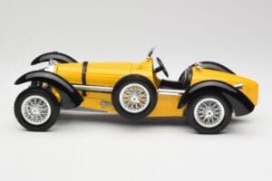 Bugatti Type 59 イエロー Bburago 1:18 3005 メタル - 画像 4/8