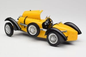 Bugatti Type 59 イエロー Bburago 1:18 3005 メタル - 画像 5/8