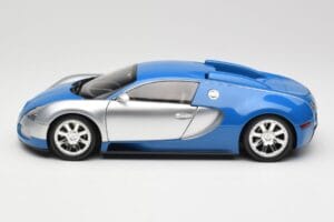 Bugatti Veyron Edition Centenaire Chrome Blue Minichamps 1:18 100110850 メタル - 画像 4/8