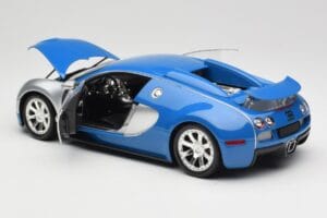 Bugatti Veyron Edition Centenaire Chrome Blue Minichamps 1:18 100110850 メタル - 画像 5/8