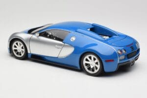 Bugatti Veyron Edition Centenaire Chrome Blue Minichamps 1:18 100110850 メタル - 画像 7/8