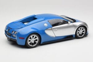 Bugatti Veyron Edition Centenaire Chrome Blue Minichamps 1:18 100110850-O メタル - 画像 3/7
