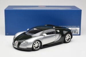 Bugatti Veyron Edition Centenaire Chrome Green Minichamps 1:18 100110852 メタル - 画像 8/8