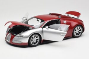 Bugatti Veyron Edition Centenaire Chrome Red Minichamps 1:18 100110851-O メタル - 画像 2/8