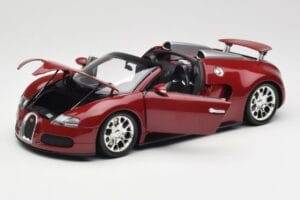 Bugatti Veyron Grand Sport レッド Minichamps 1:18 100110832 メタル - 画像 2/9