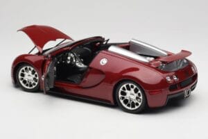Bugatti Veyron Grand Sport レッド Minichamps 1:18 100110832 メタル - 画像 6/9