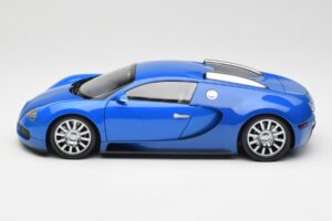 Bugatti Veyron ライトブルー ダークブルー Minichamps 1:18 100110821 メタル - 画像 4/8