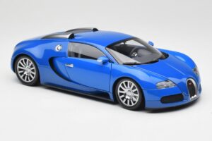 Bugatti Veyron ライトブルー ダークブルー Minichamps 1:18 100110821 メタル - 画像 6/8