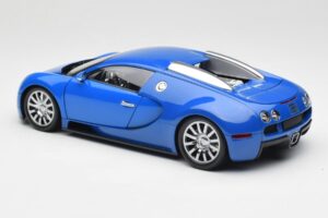 Bugatti Veyron ライトブルー ダークブルー Minichamps 1:18 100110821 メタル - 画像 7/8