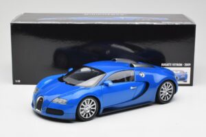 Bugatti Veyron ライトブルー ダークブルー Minichamps 1:18 100110821 メタル - 画像 8/8