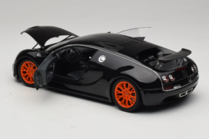 Bugatti Veyron Super Sport Black Metallic Minichamps 1:18 100110842 メタル - 画像 5/8