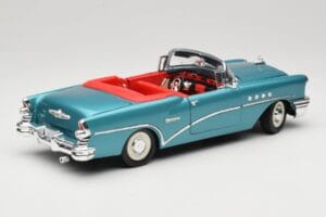 Buick Century カブリオレ ブルー Mira 1:18 6134 メタル - 画像 3/8