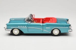 Buick Century カブリオレ ブルー Mira 1:18 6134 メタル - 画像 4/8