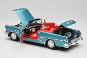 Buick Century カブリオレ ブルー Mira 1:18 6134 メタル - 画像 5/8