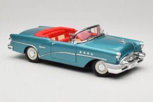 Buick Century カブリオレ ブルー Mira 1:18 6134 メタル - 画像 6/8