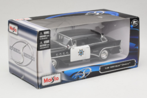 Buick Century Highway Patrol Maisto 1:24 32195 メタル - 画像 2/3