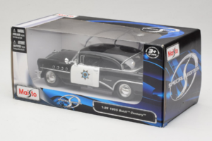 Buick Century Highway Patrol Maisto 1:24 32195 メタル - 画像 3/3