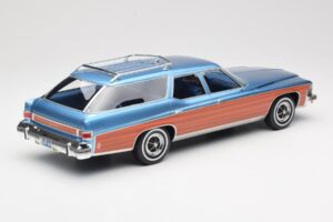 Buick Estate Wagon Light Blue Metallic BoS Models 1:18 BOS417 レジン - 画像 2/6