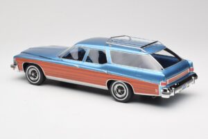 Buick Estate Wagon Light Blue Metallic BoS Models 1:18 BOS417 レジン - 画像 5/6