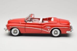 Buick Skylark カブリオレ レッド Motormax 1:18 73129 メタル - 画像 4/8
