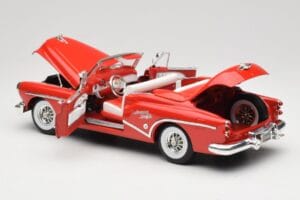 Buick Skylark カブリオレ レッド Motormax 1:18 73129 メタル - 画像 5/8