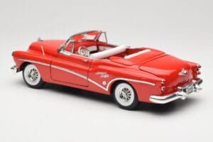 Buick Skylark カブリオレ レッド Motormax 1:18 73129 メタル - 画像 7/8