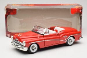 Buick Skylark カブリオレ レッド Motormax 1:18 73129 メタル - 画像 8/8