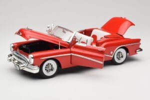 Buick Skylark レッド Motormax 1:18 411393-M1 メタル - 画像 2/8