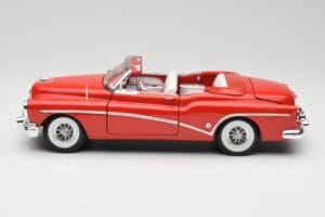 Buick Skylark レッド Motormax 1:18 411393-M1 メタル - 画像 4/8